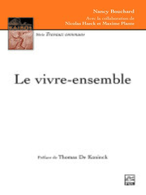 cover image of Le vivre-ensemble